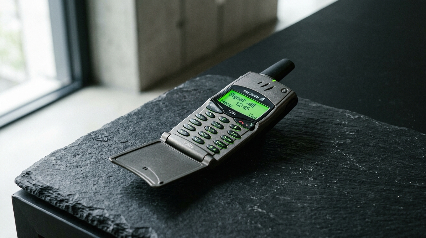 Ericsson T28: tanko kućište, veliki karakter