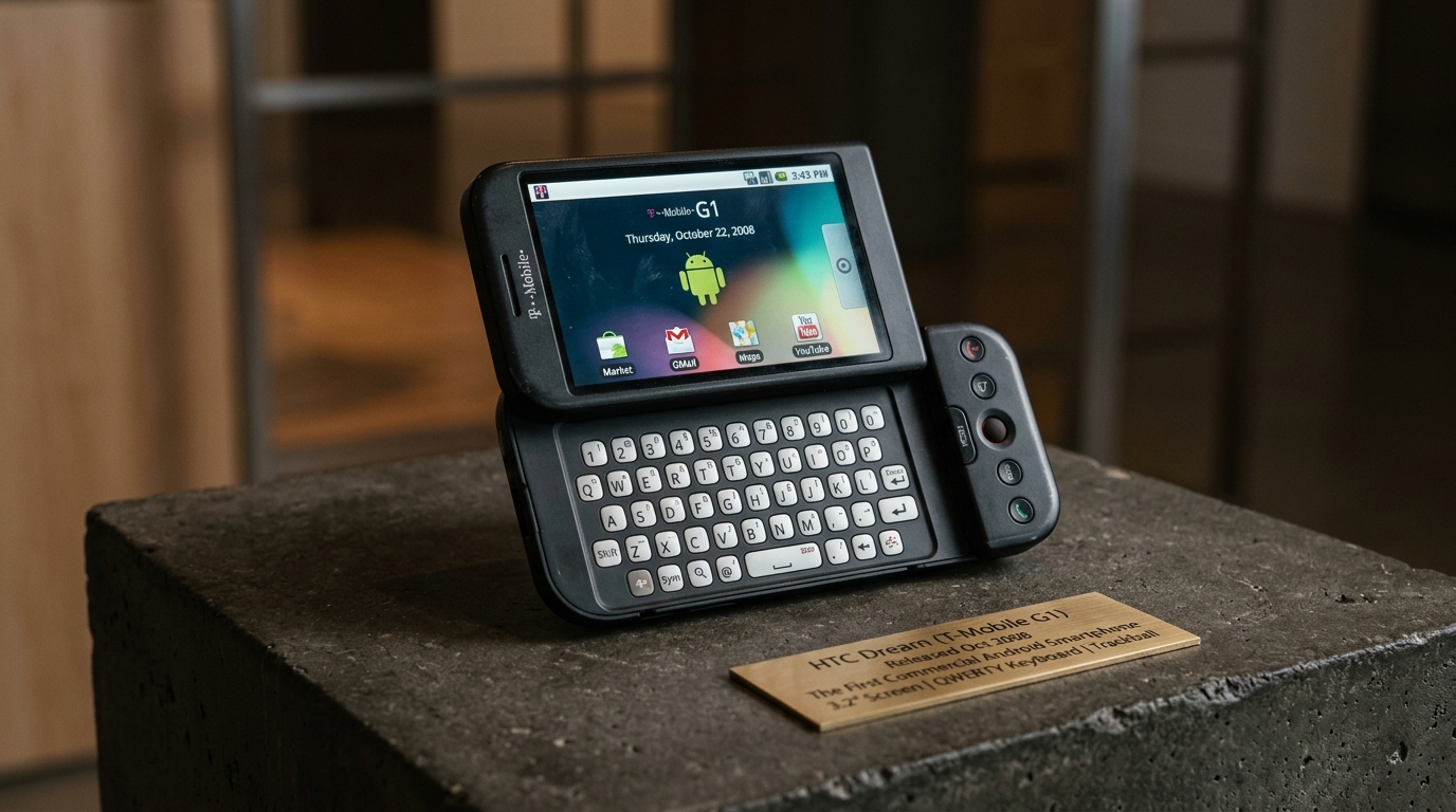 HTC Dream / T-Mobile G1: početak Androida u prodavnici