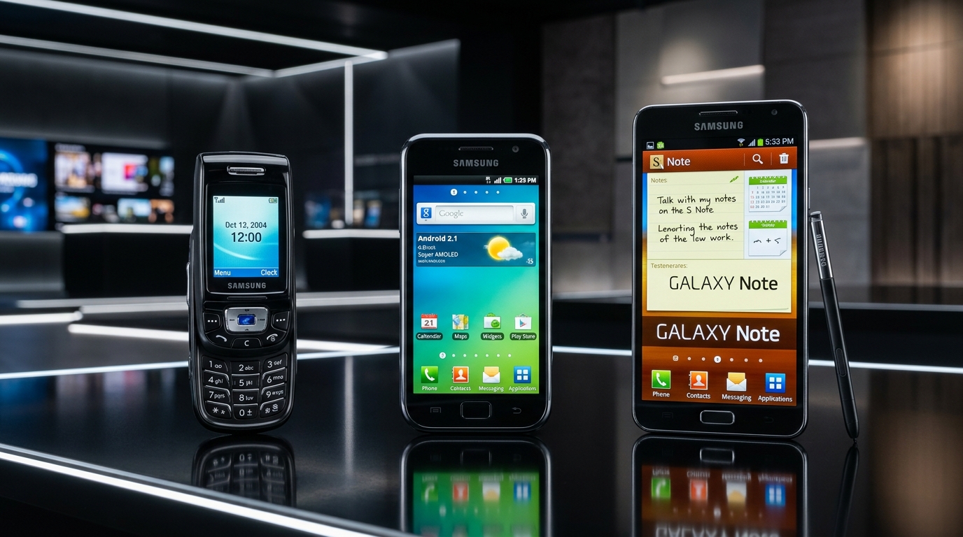Samsung: put od izazivača do porodice Galaxy