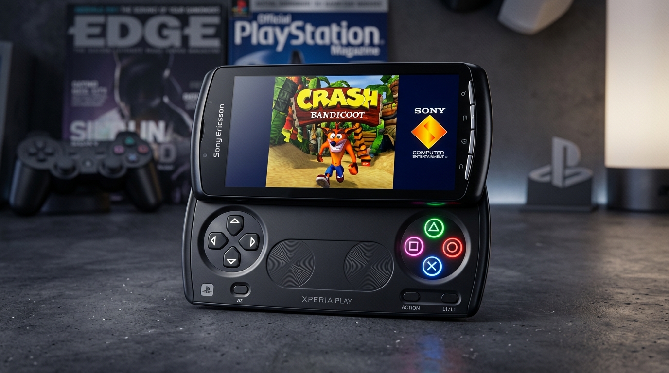 Sony Ericsson Xperia Play: telefon sa skrivenim komandama